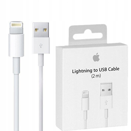 thumb Kabel Apple USB - Apple Lightning 2 m biały OUTLET (Powystawowy)