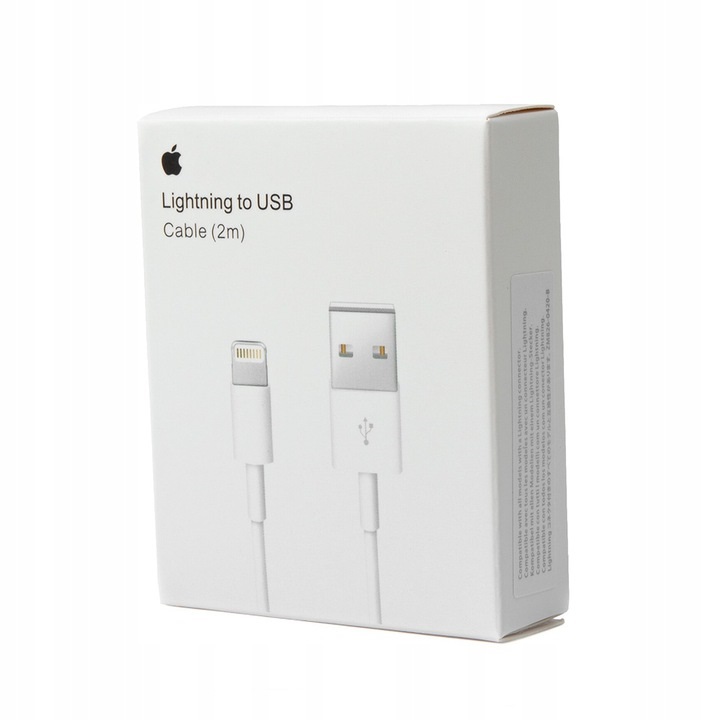 thumb Kabel Apple USB - Apple Lightning 2 m biały OUTLET (Powystawowy)
