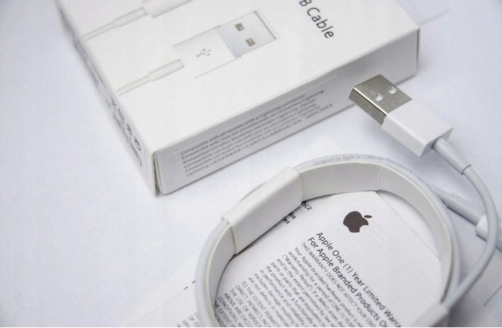 thumb Kabel Apple USB - Apple Lightning 2 m biały OUTLET (Powystawowy)