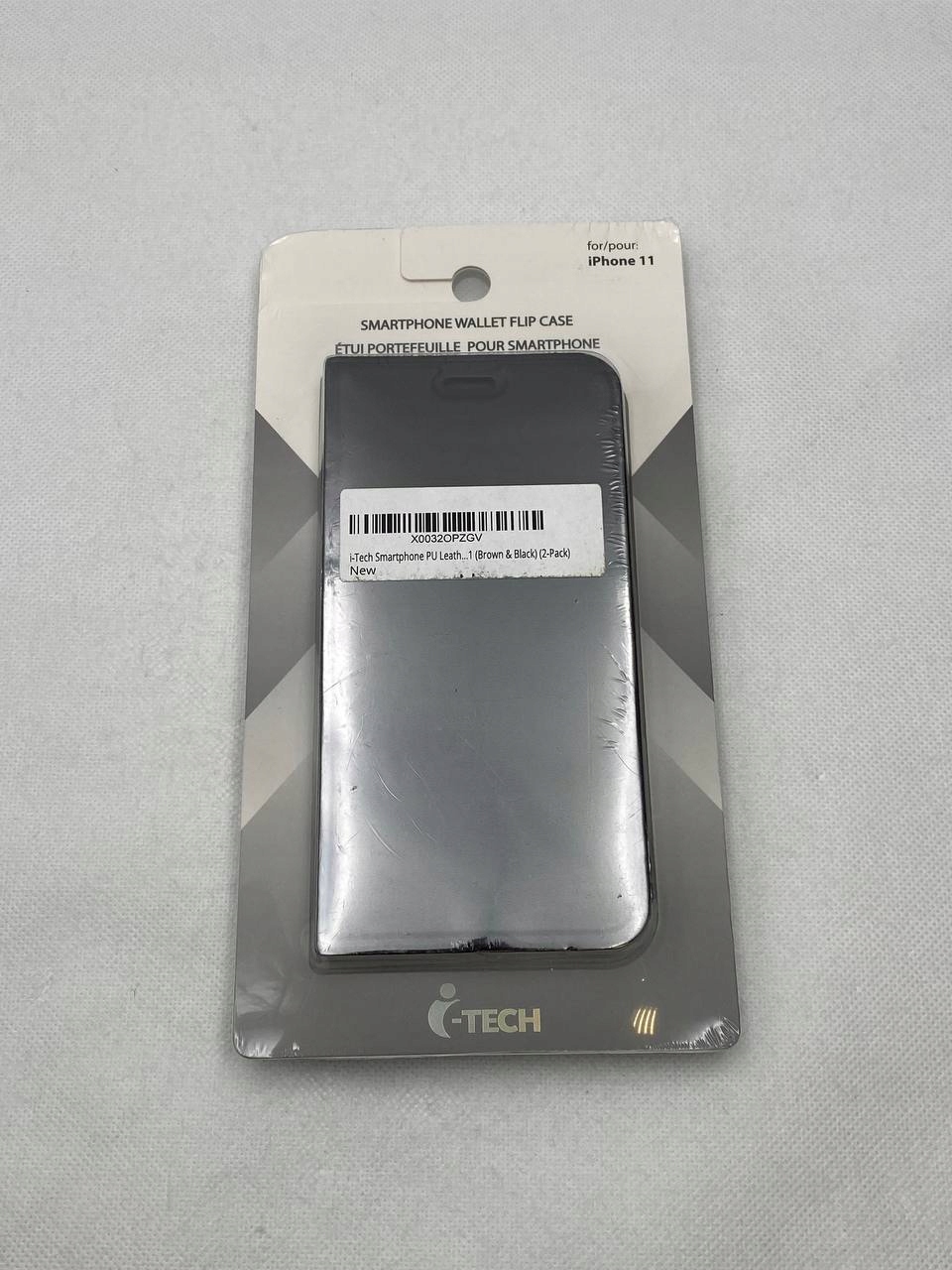 thumb Etuj z klapką PU Leather Wallet Flip Case for iPhone 11 (Brown & Black)