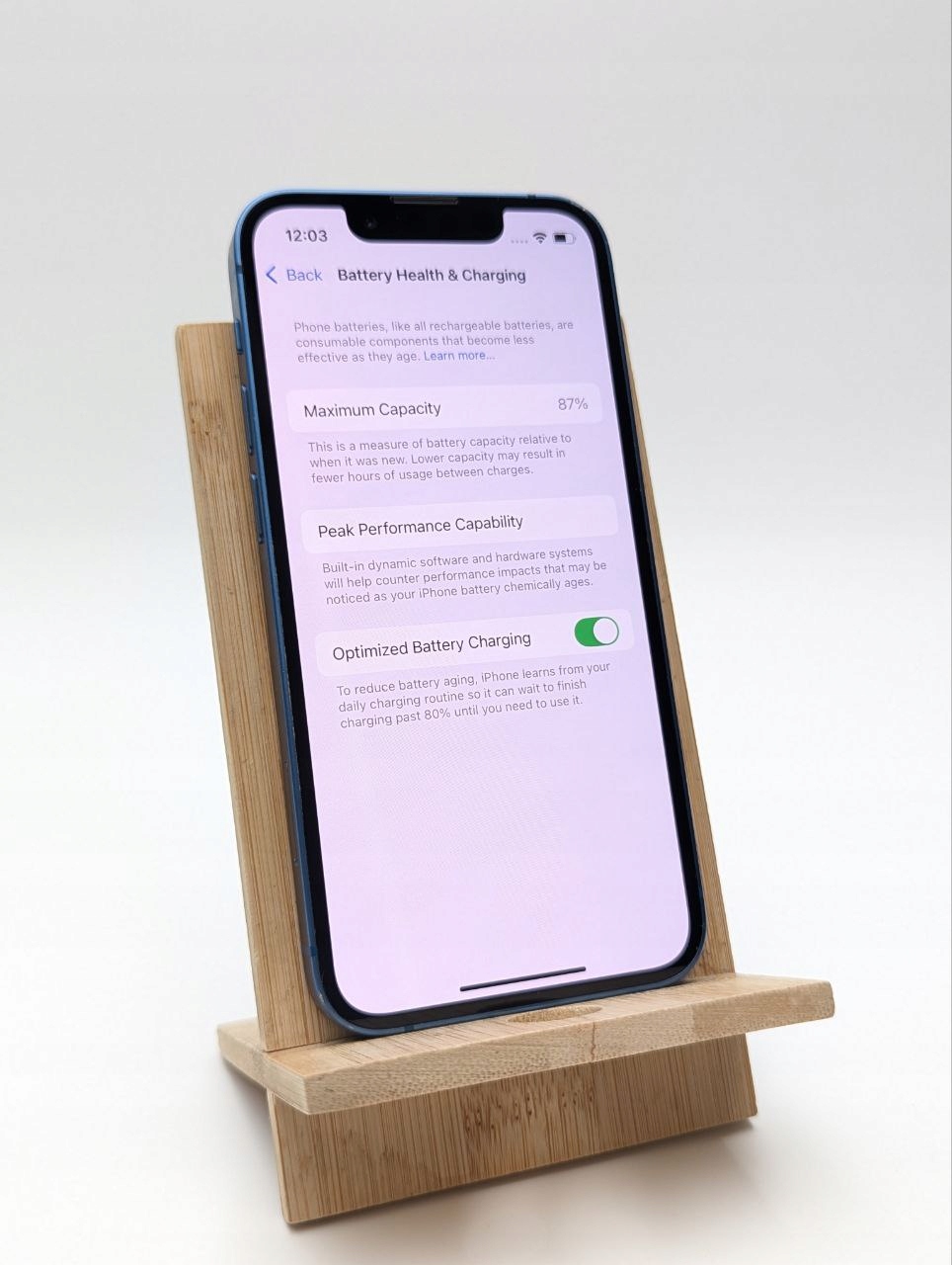 thumb Smartfon Apple iPhone 13 mini 4 GB / 128 GB 5G niebieski (Używany)