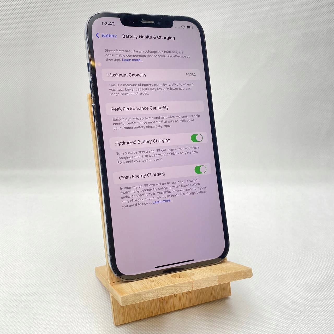 thumb Smartfon Apple iPhone 12 Pro Max 6 GB / 128 GB 5G niebieski |bateria 100% (Używany)