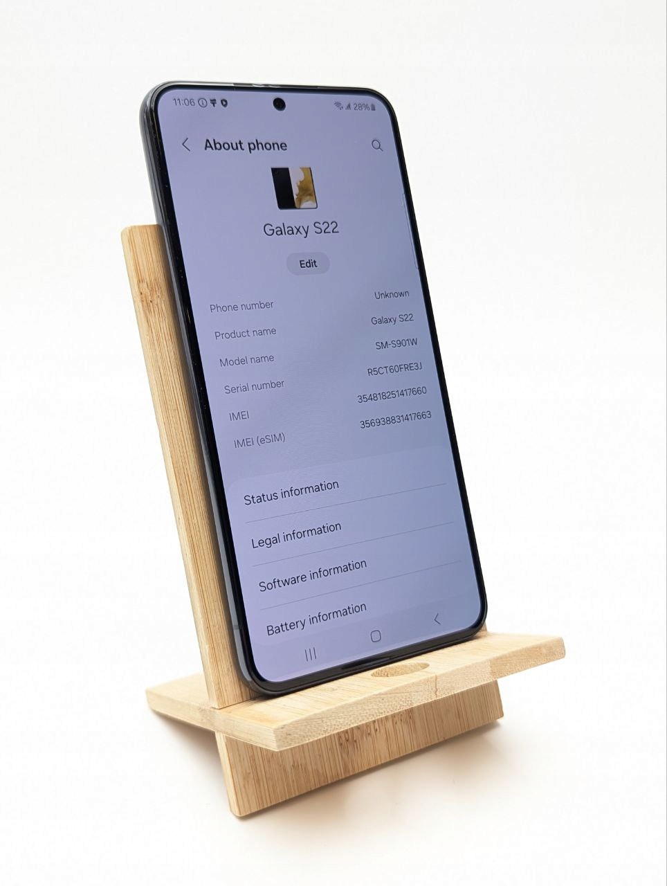 thumb Smartfon Samsung Galaxy S22 8 GB / 128 GB 5G czarny|OUTLET (Powystawowy)