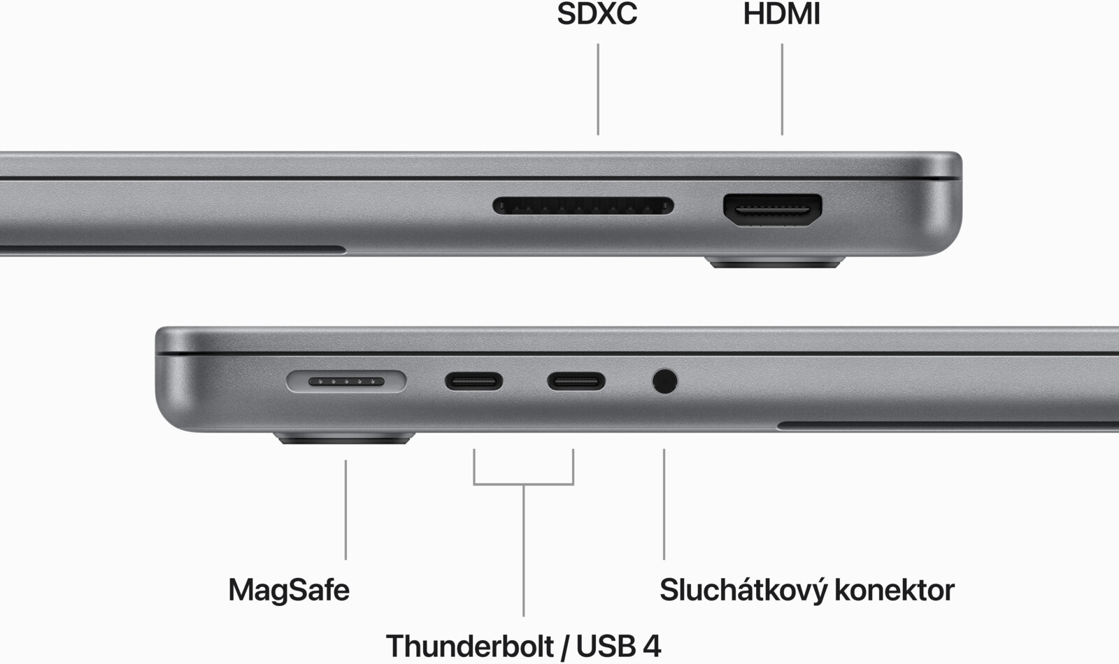 thumb Laptop Apple MacBook Pro 14 M3 Apple M 8 GB / 512 GB szary