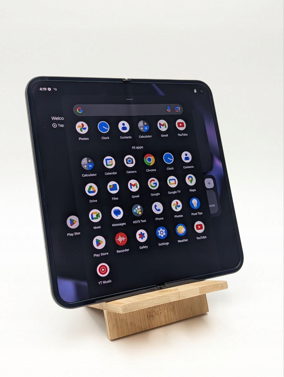 thumb Smartfon Google Pixel 9 Pro Fold 16 GB / 256 GB 5G czarny OUTLET (Powystawowy)