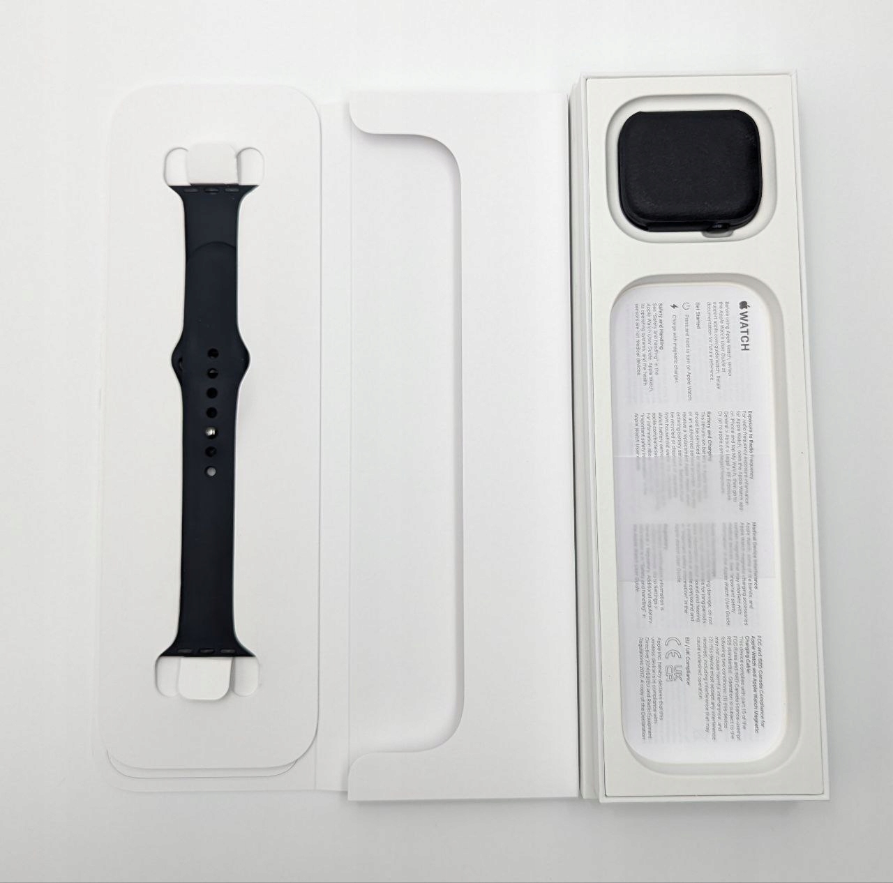 thumb Smartwatch Apple Watch Series 9 GPS 45mm czarny z paskiem M/L OUTLET (Powystawowy)