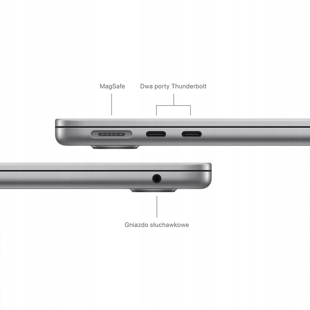 thumb Laptop Apple MacBook Air 13 M3 8 GB / 256 GB szary