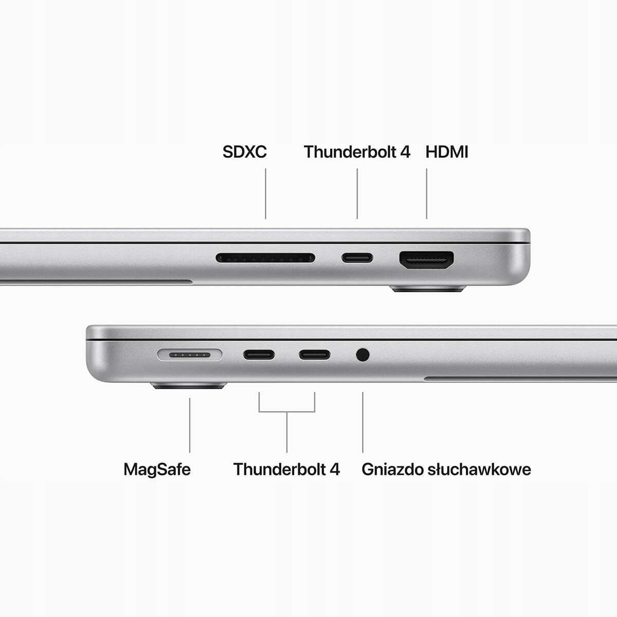 thumb Laptop Apple MacBook Pro 14 M3 PRO Apple 18 GB / 512 GB srebrny