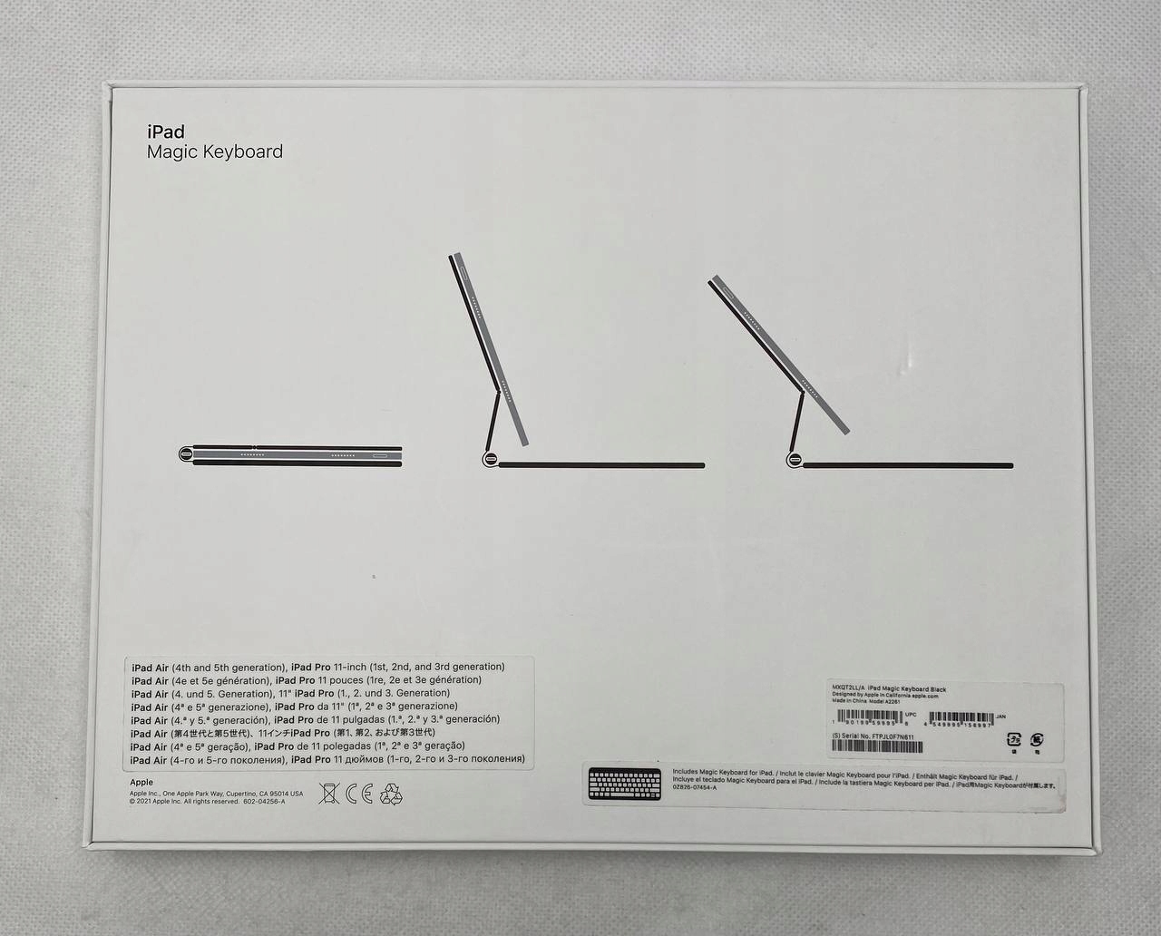 thumb Klawiatura Apple do Apple iPad Pro 11 Magic Keyboard USA czarny (Powystawowy)