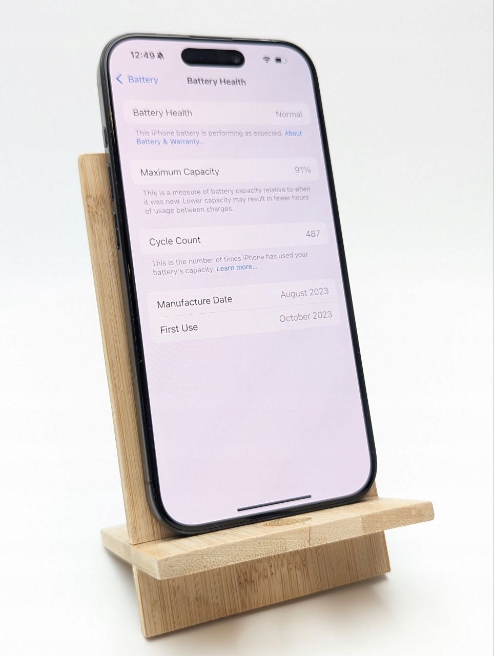 thumb Smartfon Apple iPhone 15 Pro 8 GB / 512 GB czarny|eSim (Powystawowy)