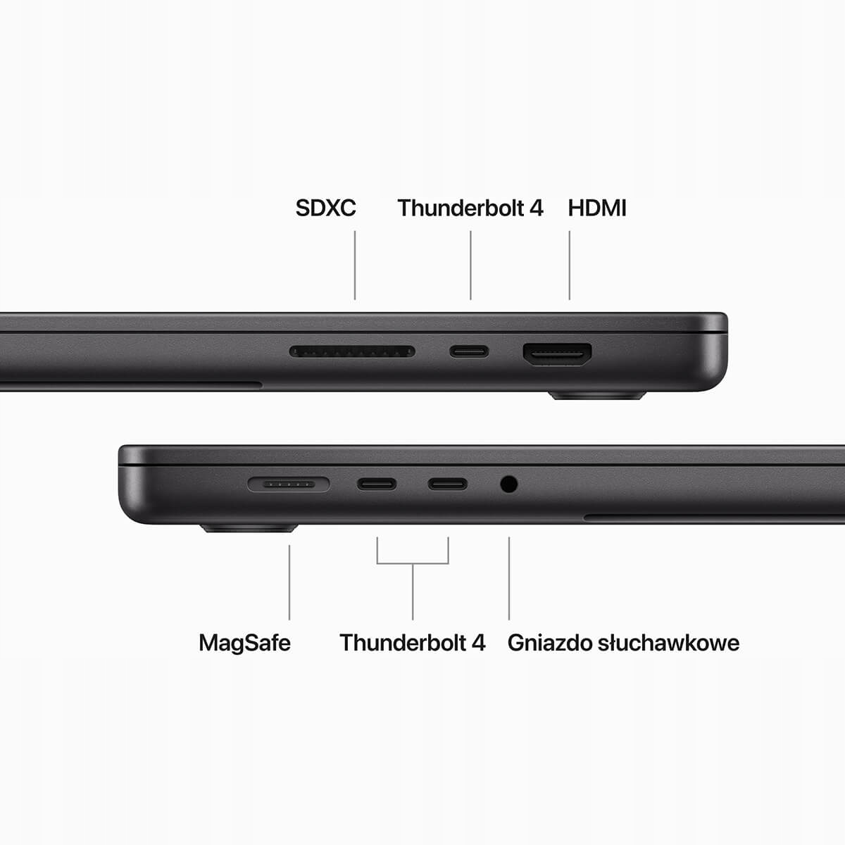 thumb Laptop MacBook Pro 16 M3 Max Apple M 48 GB / 1024 GB Gwiezdna czerń