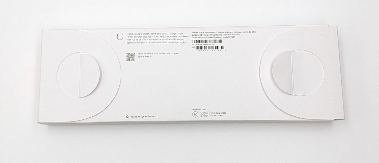 thumb Smartwatch Apple Watch Series 10 GPS 46mm czarny z paskiem SL OUTLET (Powystawowy)