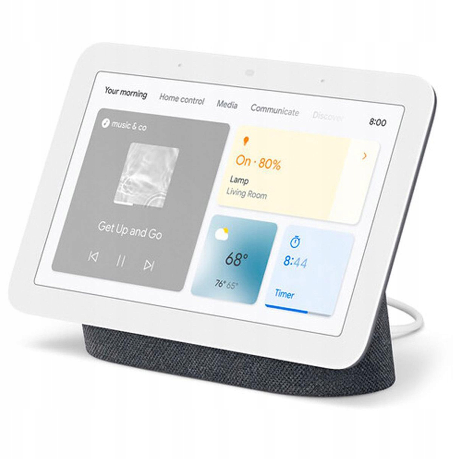 thumb INTELIGENTNY PRZENOŚNY GŁOŚNIK GOOGLE NEST HUB 2 (Powystawowy)