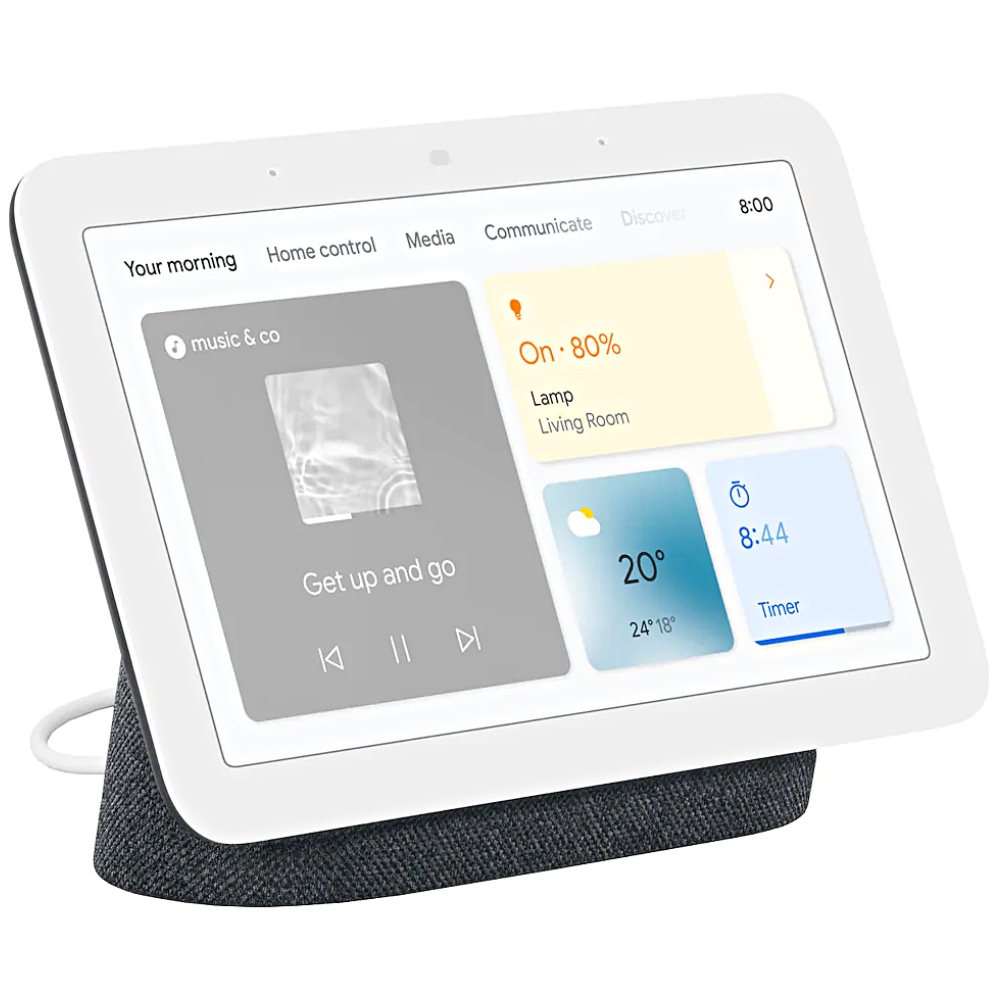 thumb INTELIGENTNY PRZENOŚNY GŁOŚNIK GOOGLE NEST HUB 2 (Powystawowy)