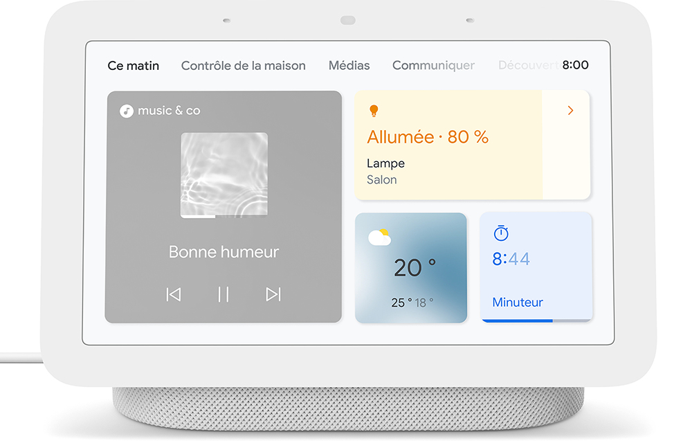 thumb INTELIGENTNY PRZENOŚNY GŁOŚNIK GOOGLE NEST HUB 2 (Powystawowy)