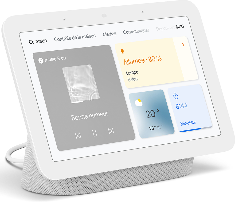 thumb INTELIGENTNY PRZENOŚNY GŁOŚNIK GOOGLE NEST HUB 2 (Powystawowy)