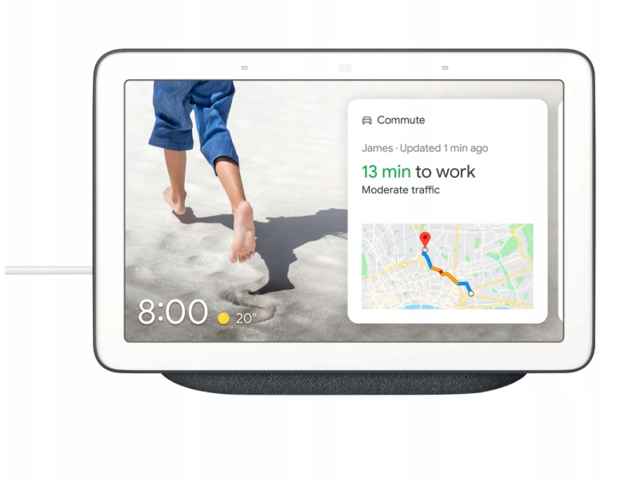 thumb INTELIGENTNY PRZENOŚNY GŁOŚNIK GOOGLE NEST HUB 2 (Powystawowy)