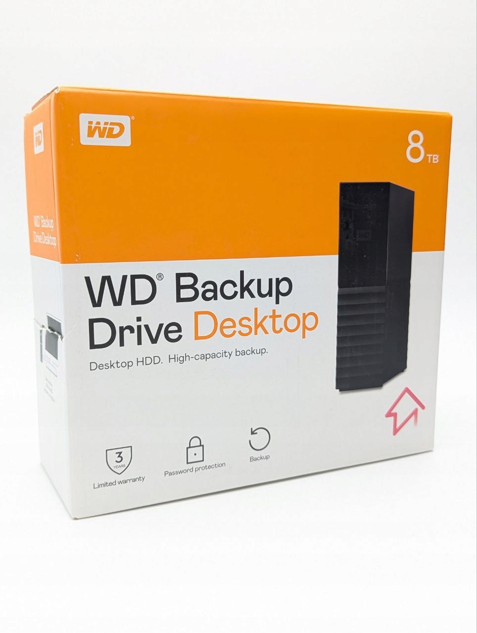 thumb Dysk zewnętrzny HDD Western Digital 8TB (Powystawowy)