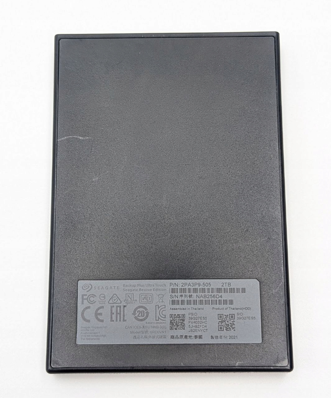 thumb Seagate Ultra Touch, 2 TB, Zewnętrzny Przenośny (Używany)