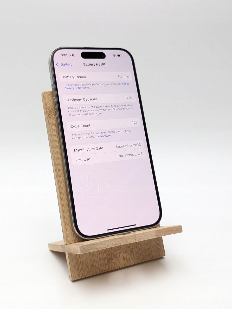thumb Smartfon Apple iPhone 15 Pro 8 GB / 128 GB szary|eSim (Powystawowy)