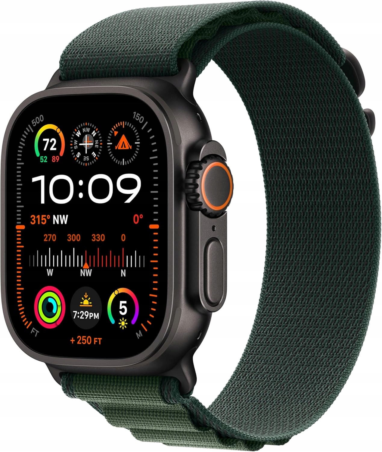 thumb Smartwatch Apple Watch Ultra 2 czarny z paskiem Sport Loop L OUTLET (Powystawowy)