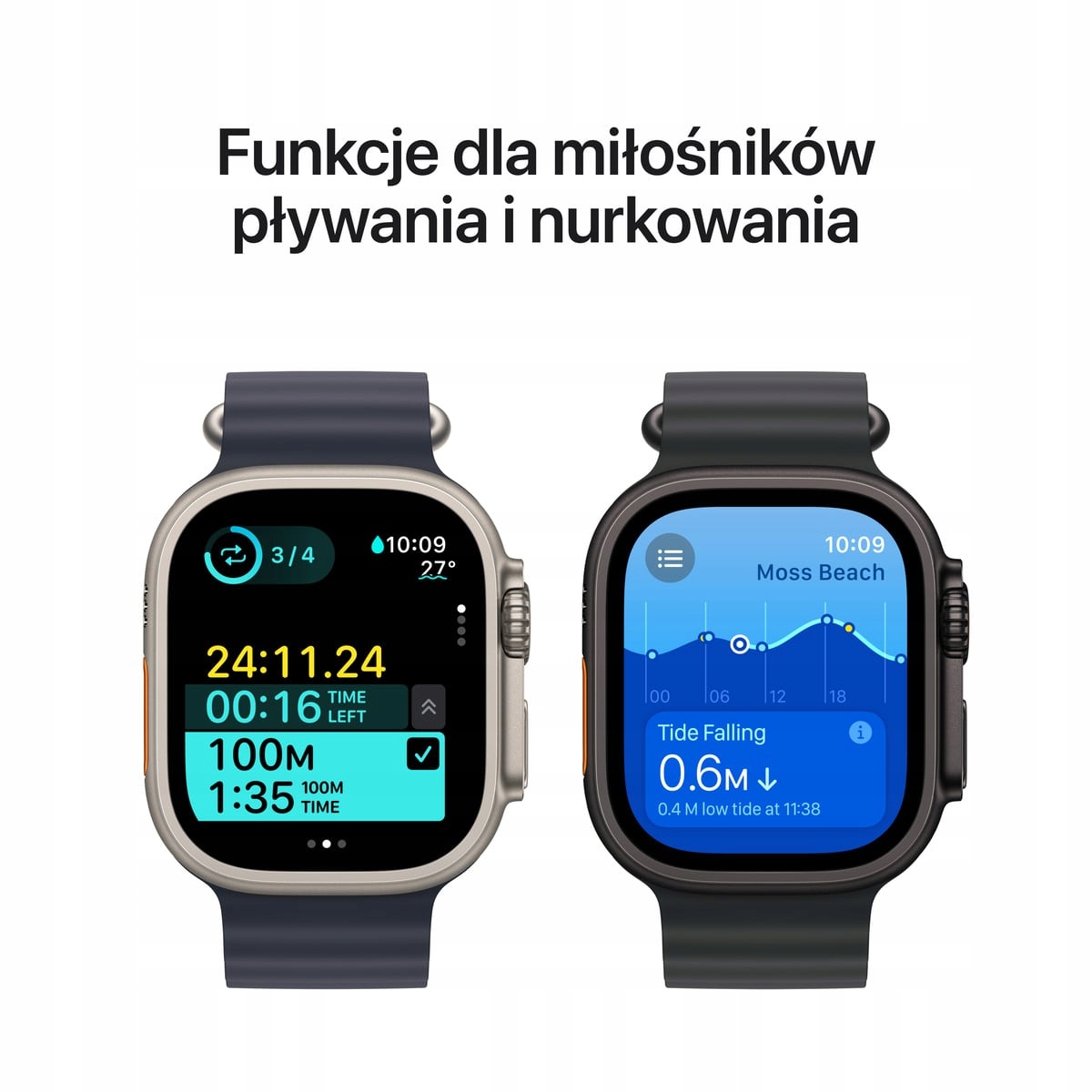 thumb Smartwatch Apple Watch Ultra 2 z paskiem Blue Ocean OUTLET (Powystawowy)