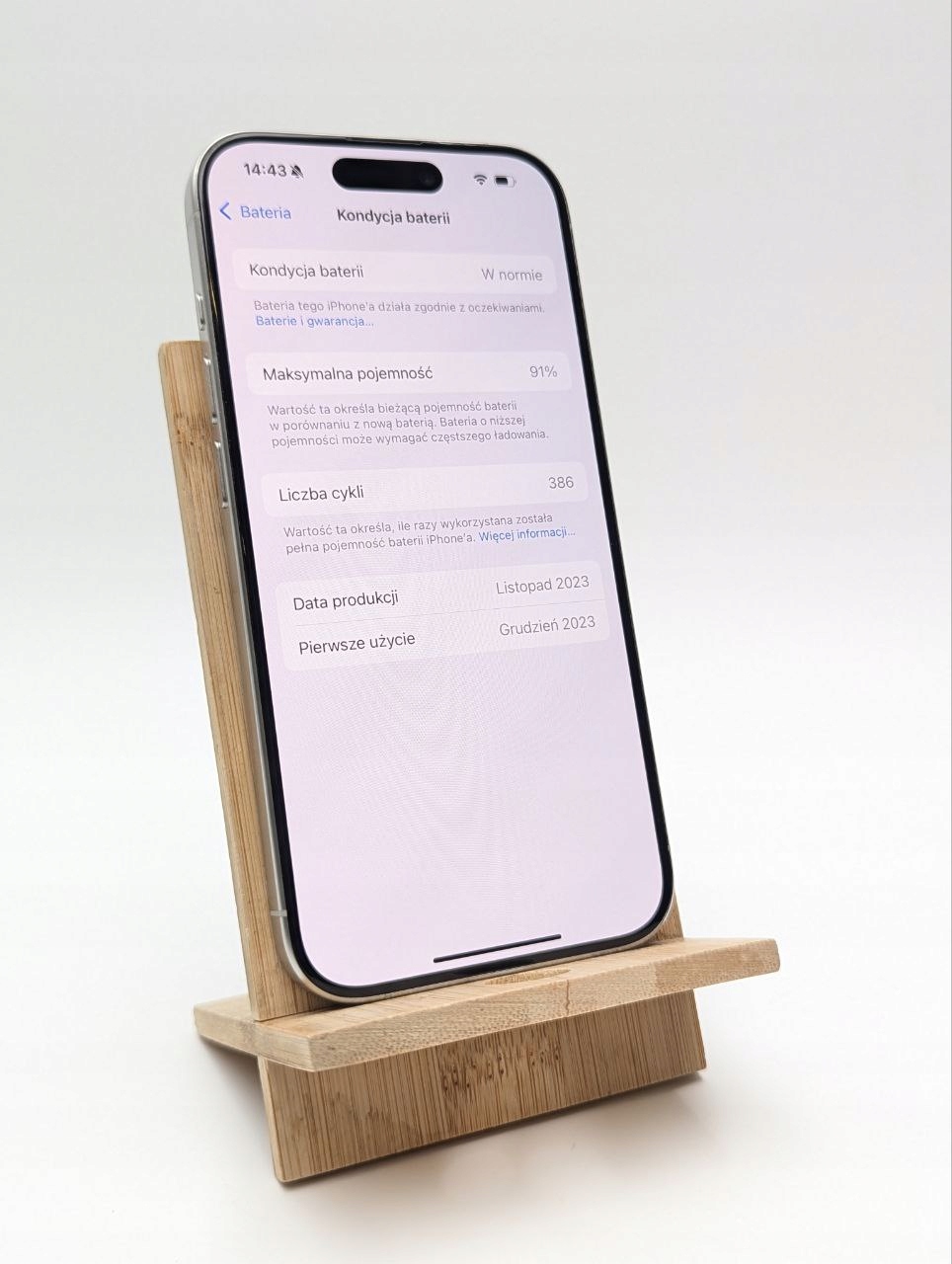 thumb Smartfon Apple iPhone 15 Pro 8 GB / 512 GB 5G biały|eSim (Powystawowy)