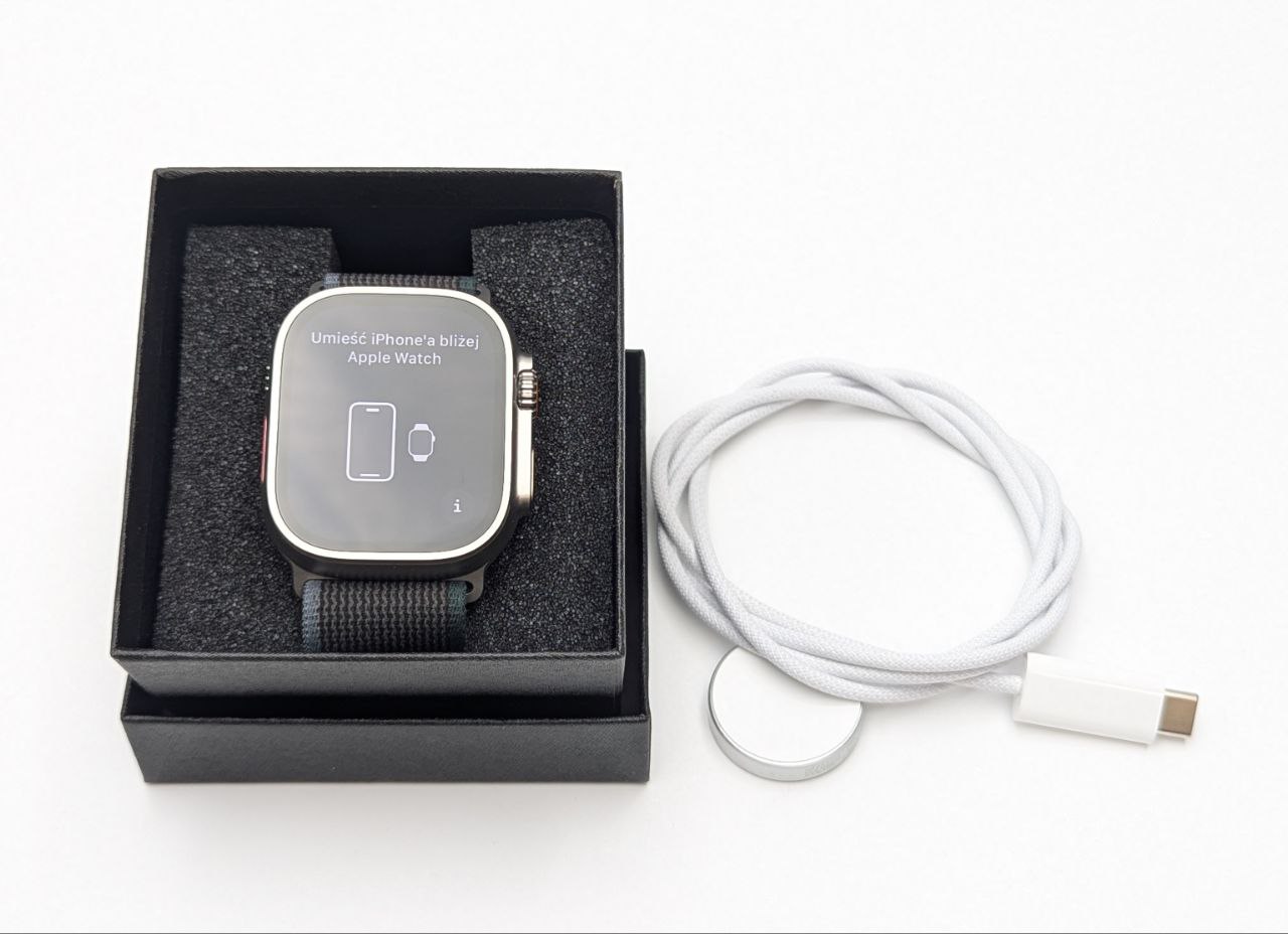 thumb Smartwatch Apple Watch Ultra 2 z paskiem Blue/Black TL (Powystawowy)