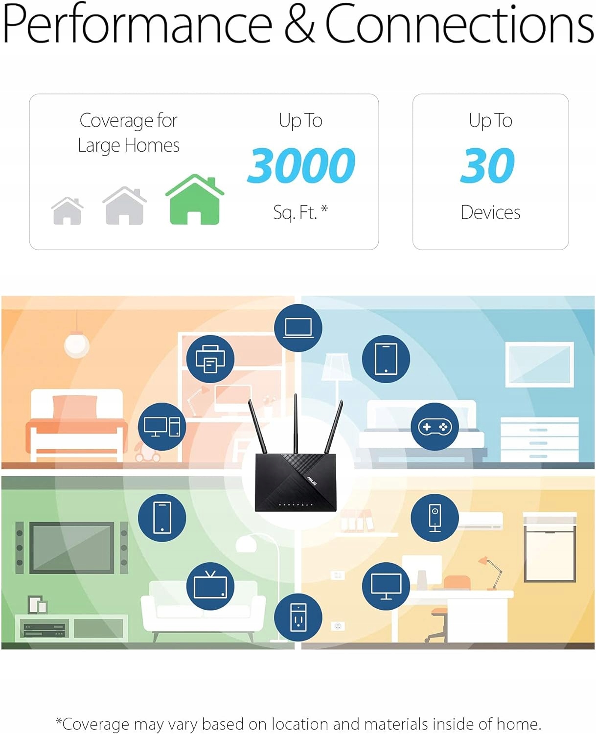 thumb Router ASUS RT-AC67P AC1900 Dual Band Gigabit WiFi5 (Powystawowy)