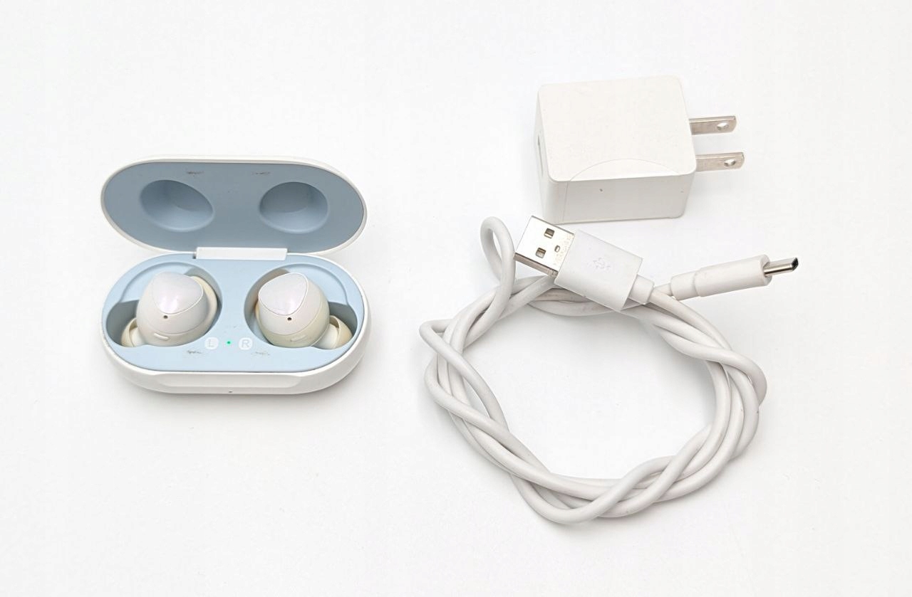 thumb Słuchawki bezprzewodowe dokanałowe Samsung Galaxy Buds (Używany)