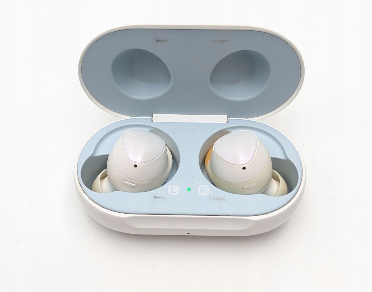 thumb Słuchawki bezprzewodowe dokanałowe Samsung Galaxy Buds (Używany)