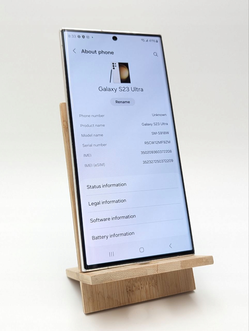 thumb Smartfon Samsung Galaxy S23 Ultra 12 GB / 512 GB 5G beżowy (Powystawowy)