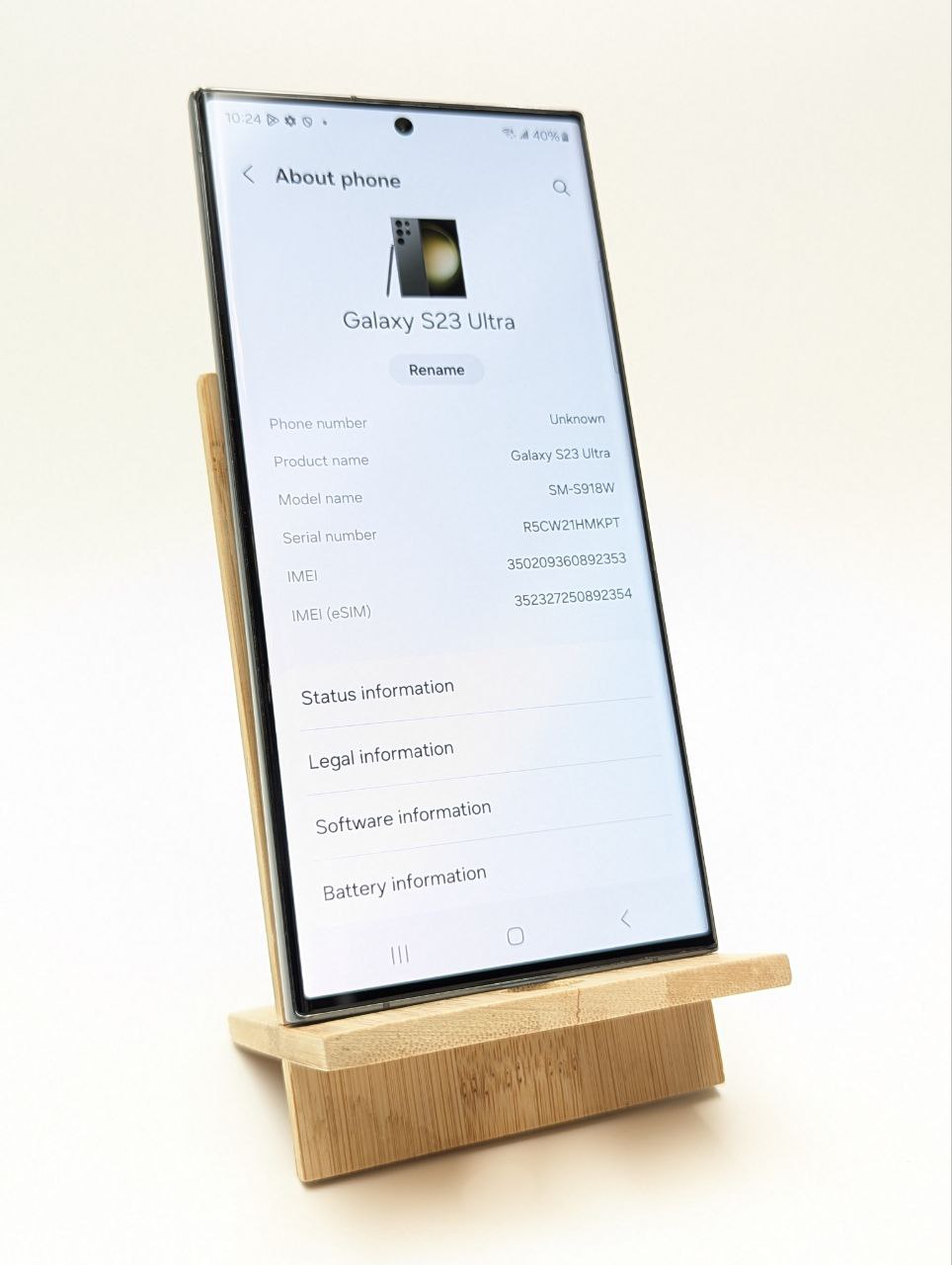 thumb Smartfon Samsung Galaxy S23 Ultra 12 GB / 512 GB 5G zielony (Powystawowy)