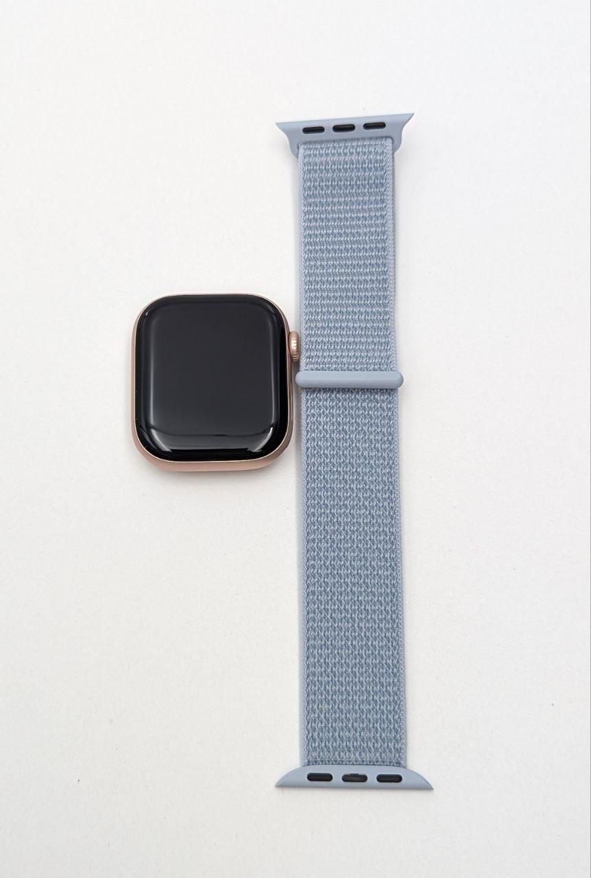 thumb Smartwatch Apple Watch Series 10 GPS 42 mm różowy z paskiem SL niebieski (Powystawowy)