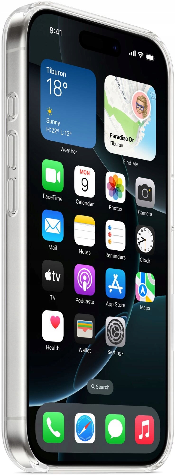 thumb Plecki Apple do Apple iPhone 16 Pro bezbarwny |OUTLET (Po zwrocie)