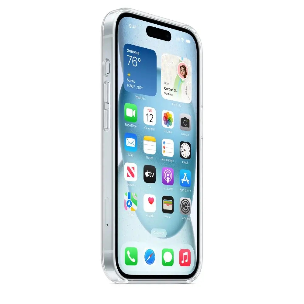 thumb Plecki Apple do Apple iPhone 15 bezbarwny |OUTLET (Powystawowy)