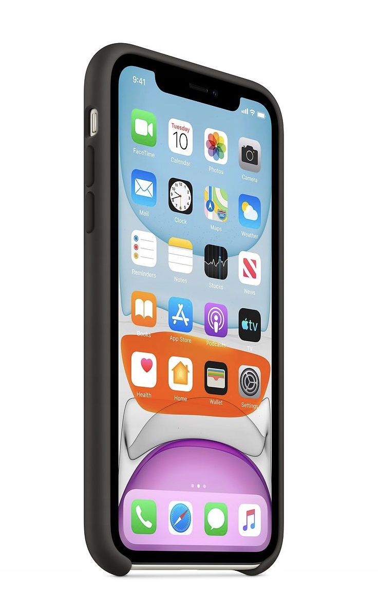 thumb Plecki Apple do Apple iPhone 11 czarny (Powystawowy)