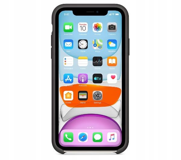 thumb Plecki Apple do Apple iPhone 11 czarny (Powystawowy)