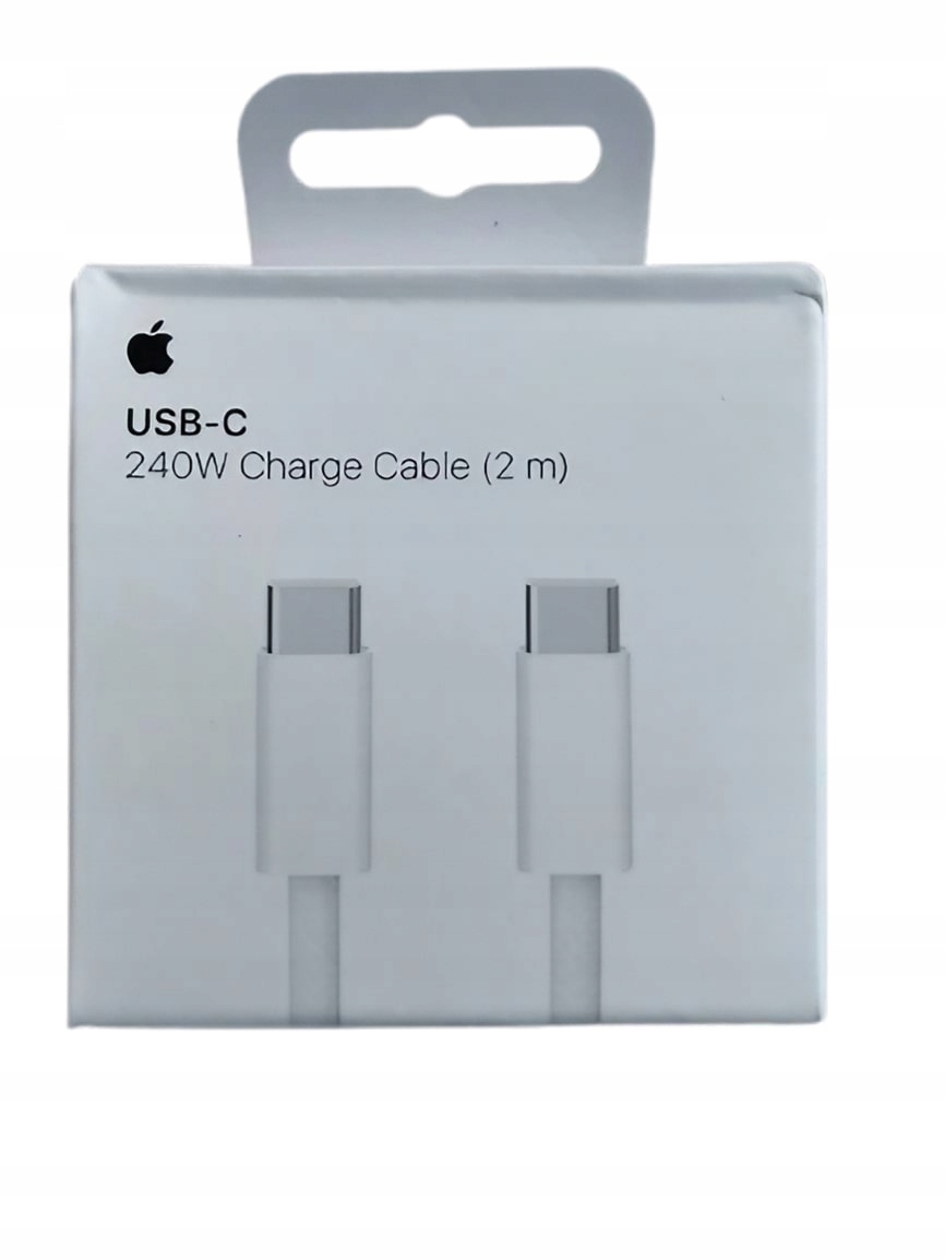 thumb ORYGINALNY Kabel Apple USB typ C - USB typ C 240 W 2 m biały |OUTLET (Powystawowy)