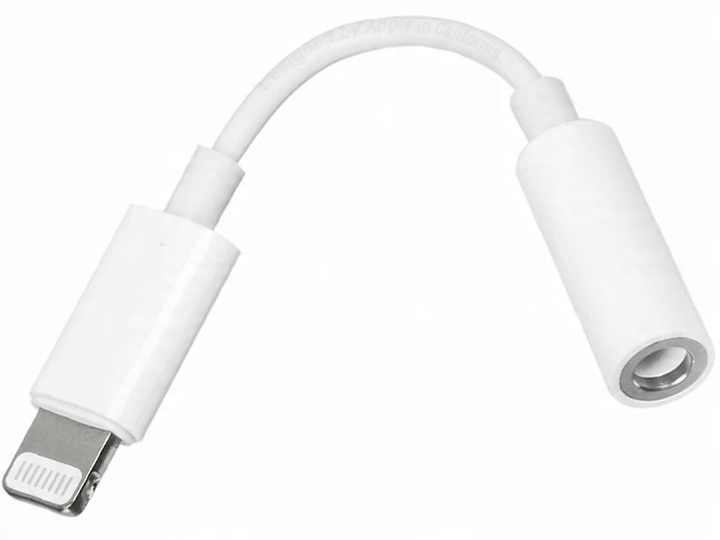 thumb Adapter Apple MMX62ZM/A jack 3,5 mm do Lightning biały (Powystawowy)