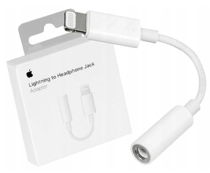 thumb Adapter Apple MMX62ZM/A jack 3,5 mm do Lightning biały (Powystawowy)