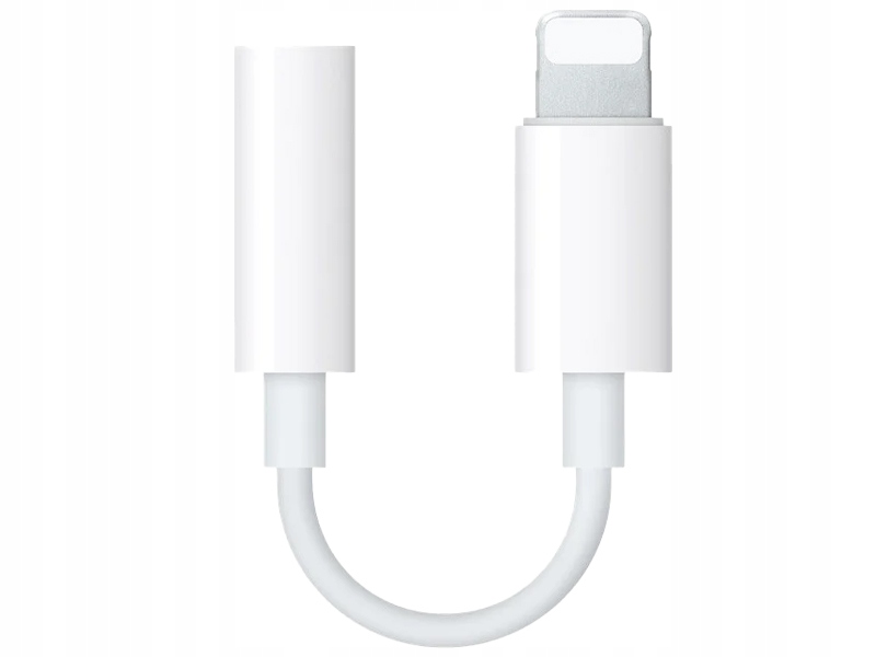 thumb Adapter Apple MMX62ZM/A jack 3,5 mm do Lightning biały (Powystawowy)