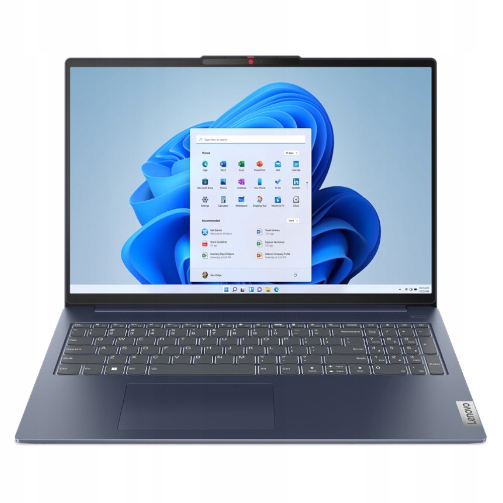 thumb Laptop Lenovo SLIM-5-16IRU9 16 " Intel Core 7 16 GB / 1000 GB niebieski