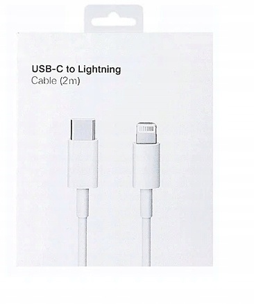 thumb Kabel Apple USB typ C - Apple Lightning 2 m biały (Powystawowy)