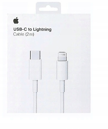 thumb Kabel Apple USB typ C - Apple Lightning 2 m biały (Powystawowy)