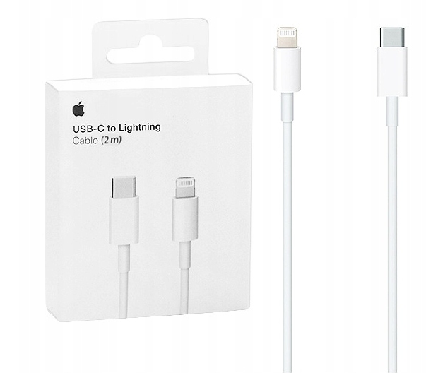 thumb Kabel Apple USB typ C - Apple Lightning 2 m biały (Powystawowy)