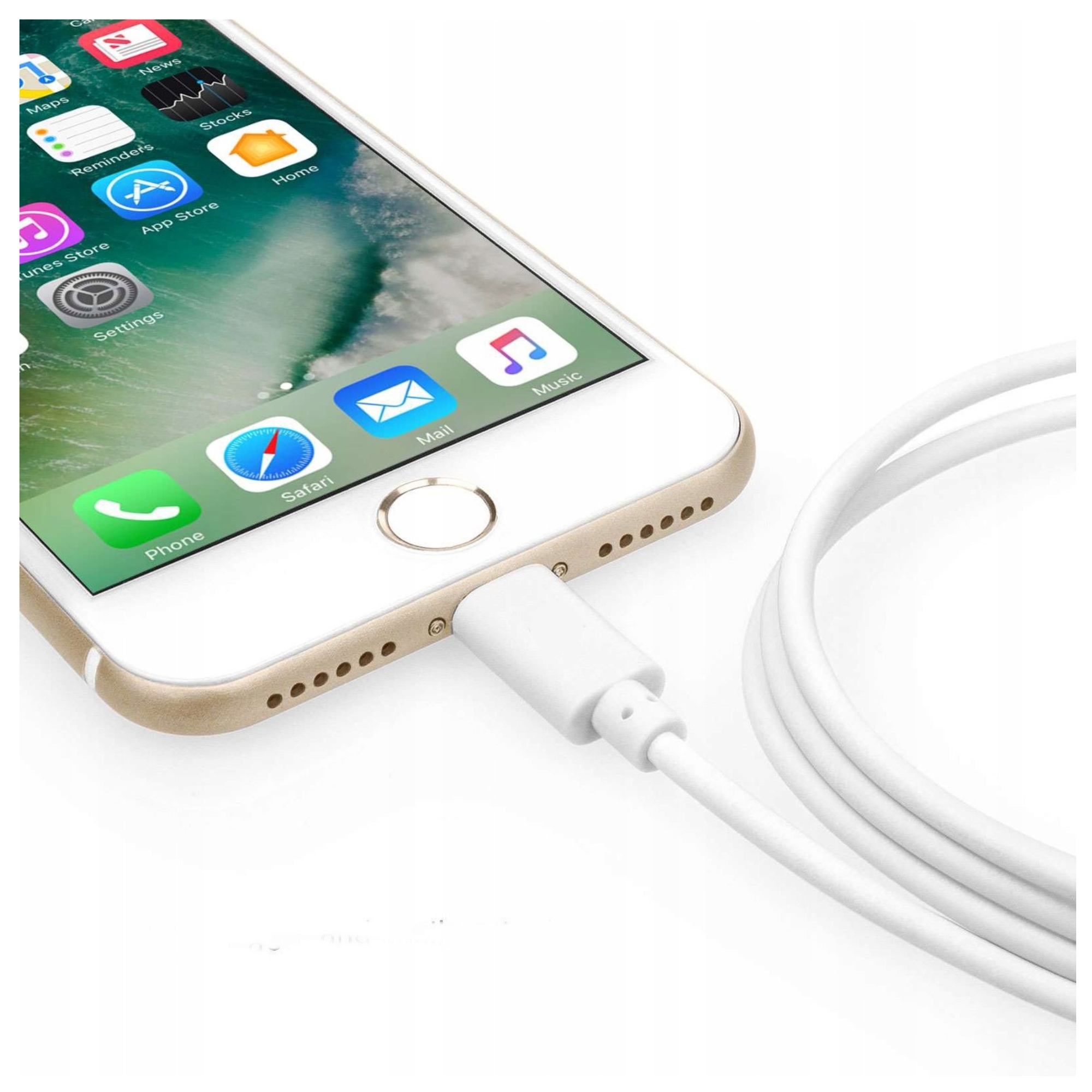 thumb Kabel Apple USB typ C - Apple Lightning 2 m biały (Powystawowy)