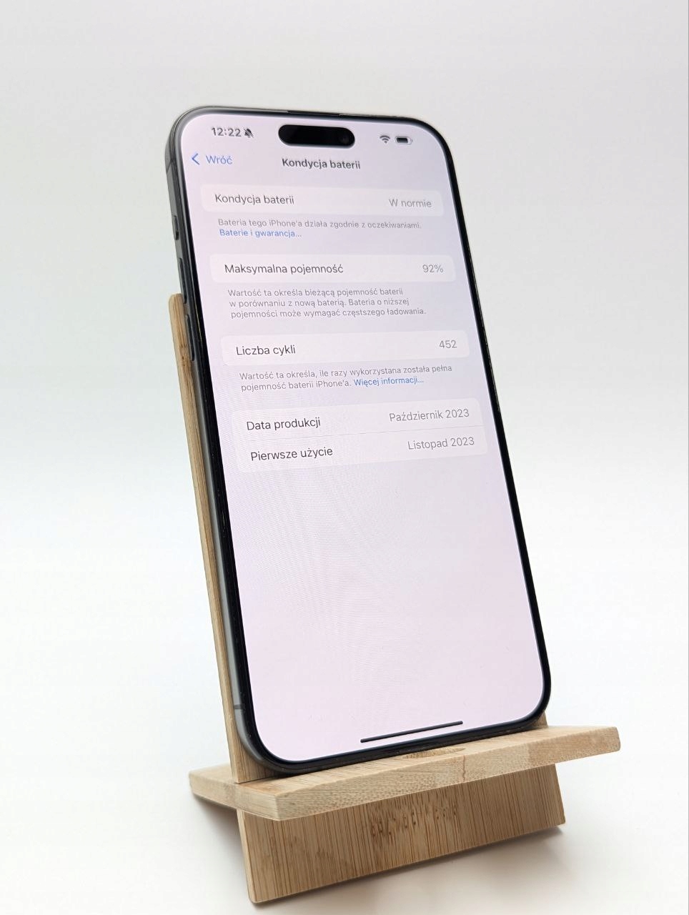 thumb Smartfon Apple iPhone 15 Pro Max 8 GB / 512 GB 5G czarny|eSim (Używany)