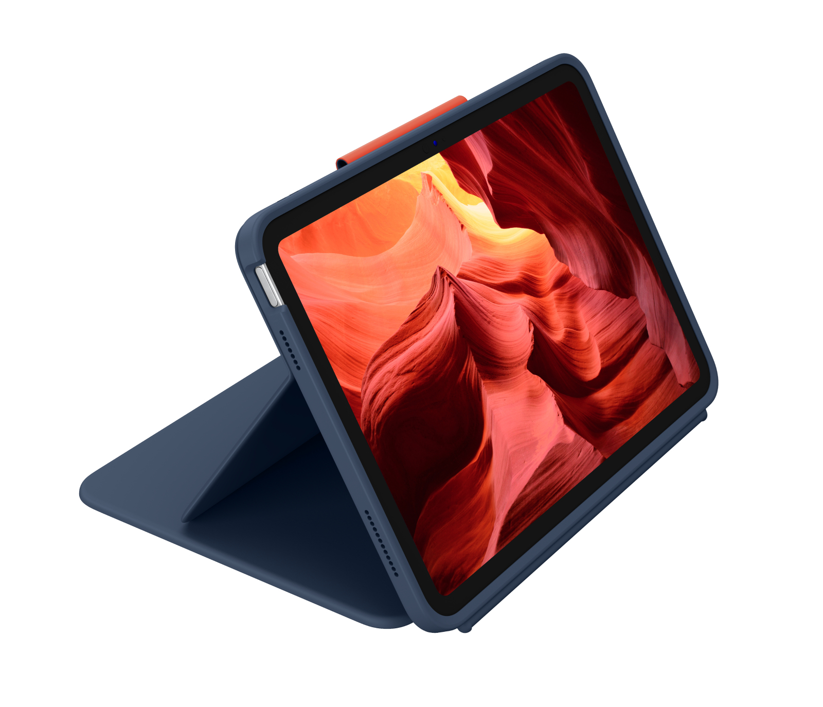 thumb Klawiatura Logitech Rugged Combo 4 Smart Connector Niebieski (Używany)