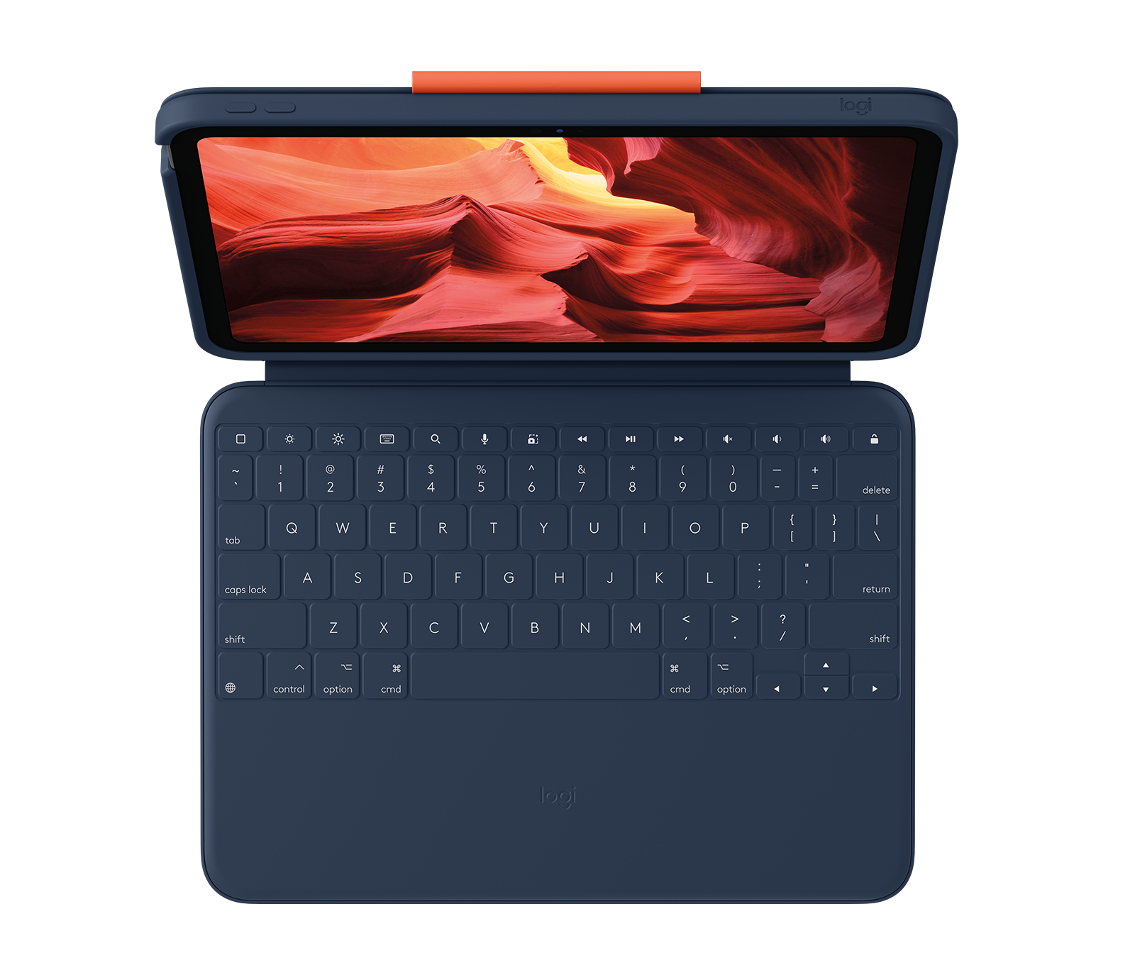 thumb Klawiatura Logitech Rugged Combo 4 Smart Connector Niebieski (Używany)